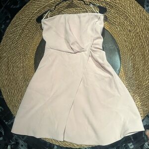 KEEPSAKE the Label Peach Ruched Smocked Sundress